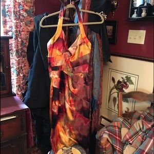 Very sexy London Times silky cocktail dress